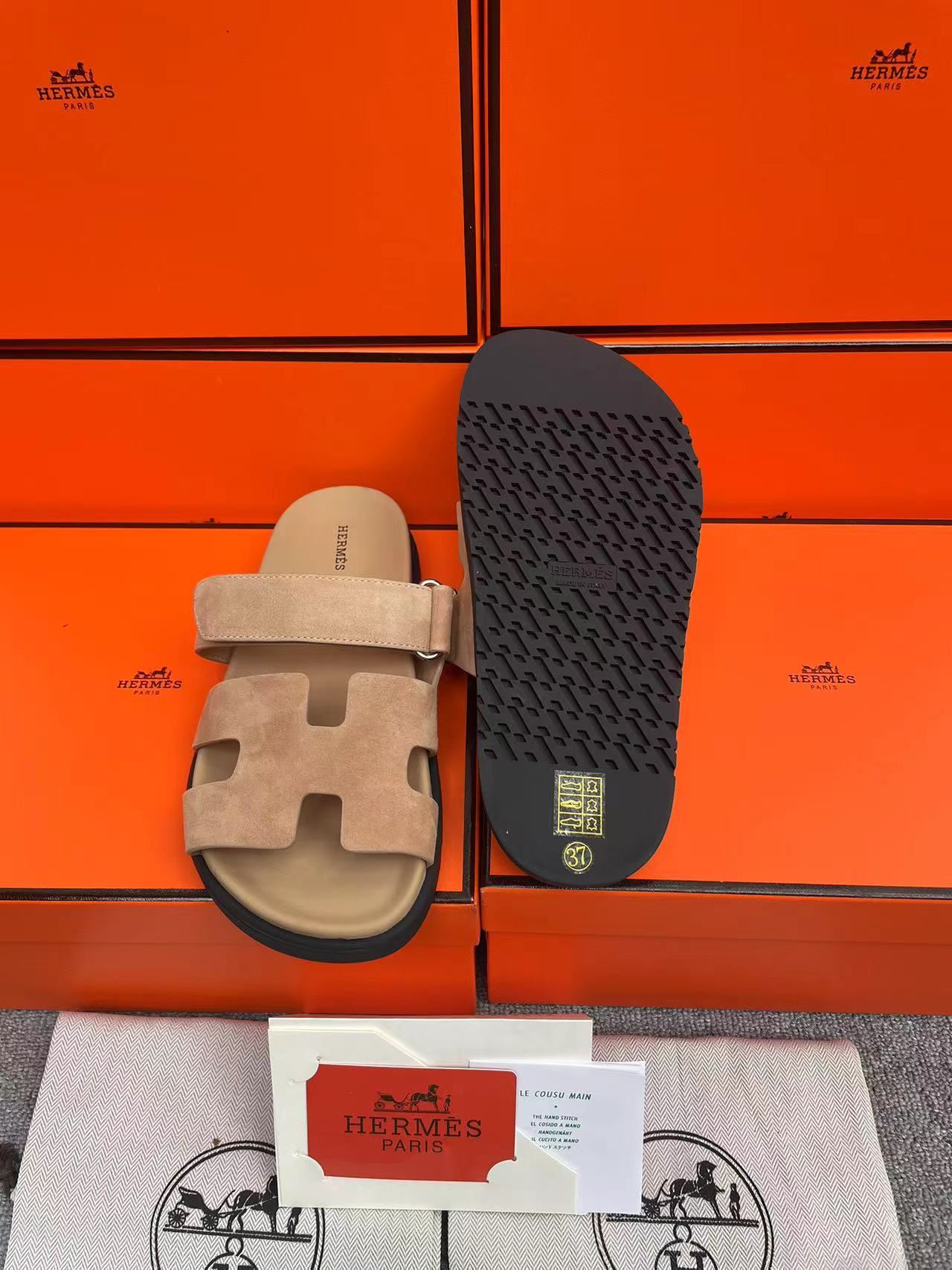 Hermes Slippers